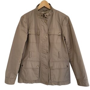 MICHAEL Michael Kors Jacket Womens Size Small Gray Full Zip Pockets